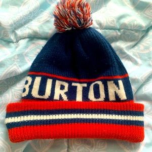 Burton snowboarding beanie, Vintage.